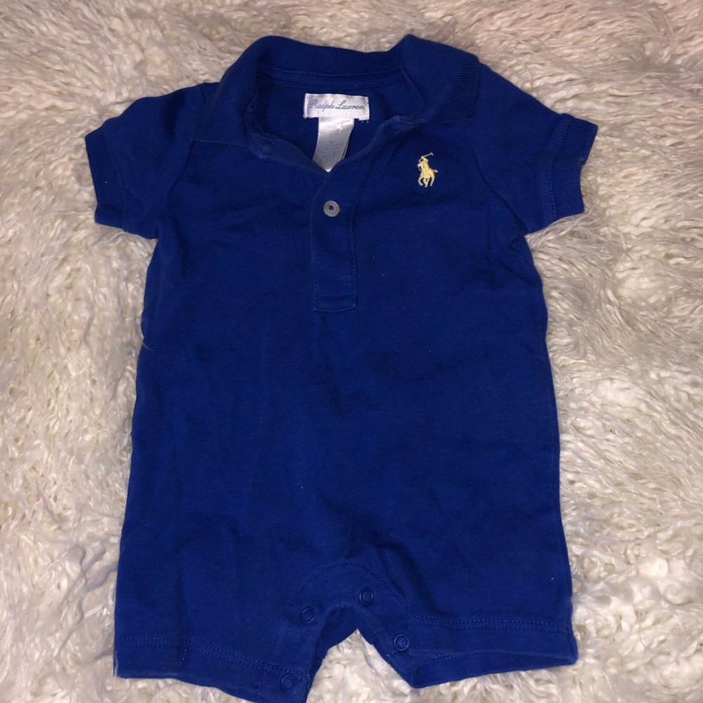 Boys Ralph Lauren playsuit